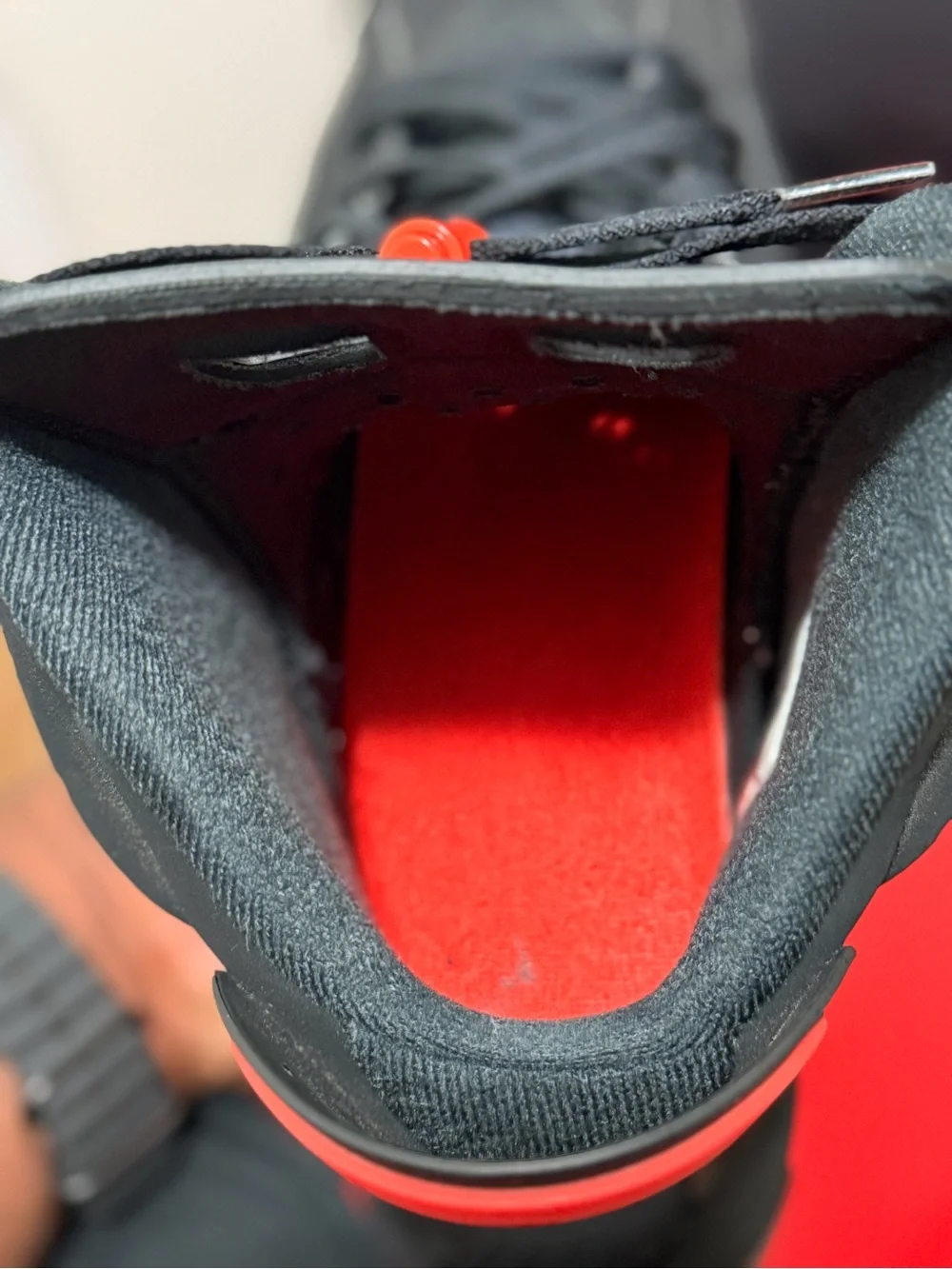 Black and Red Jordan 6 Infrared 2019, Size 13